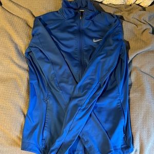 Blue Nike zip up